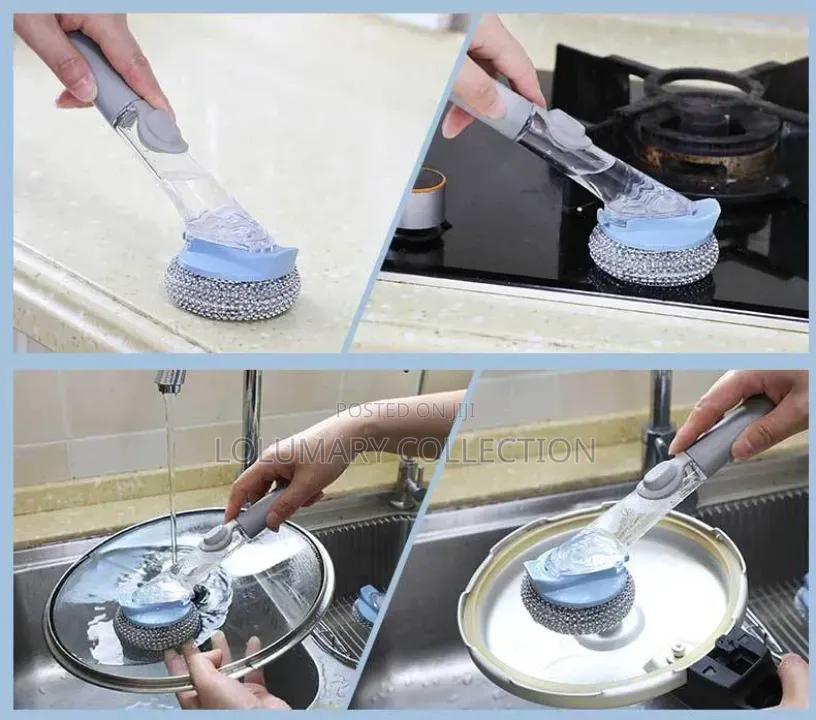 Soap Dispenser Iron Brush