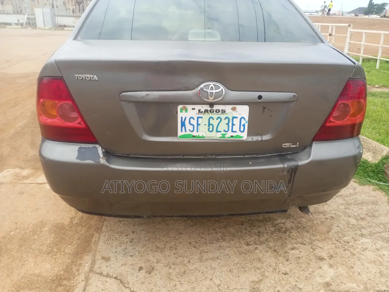 Toyota Corolla 2003 Gray