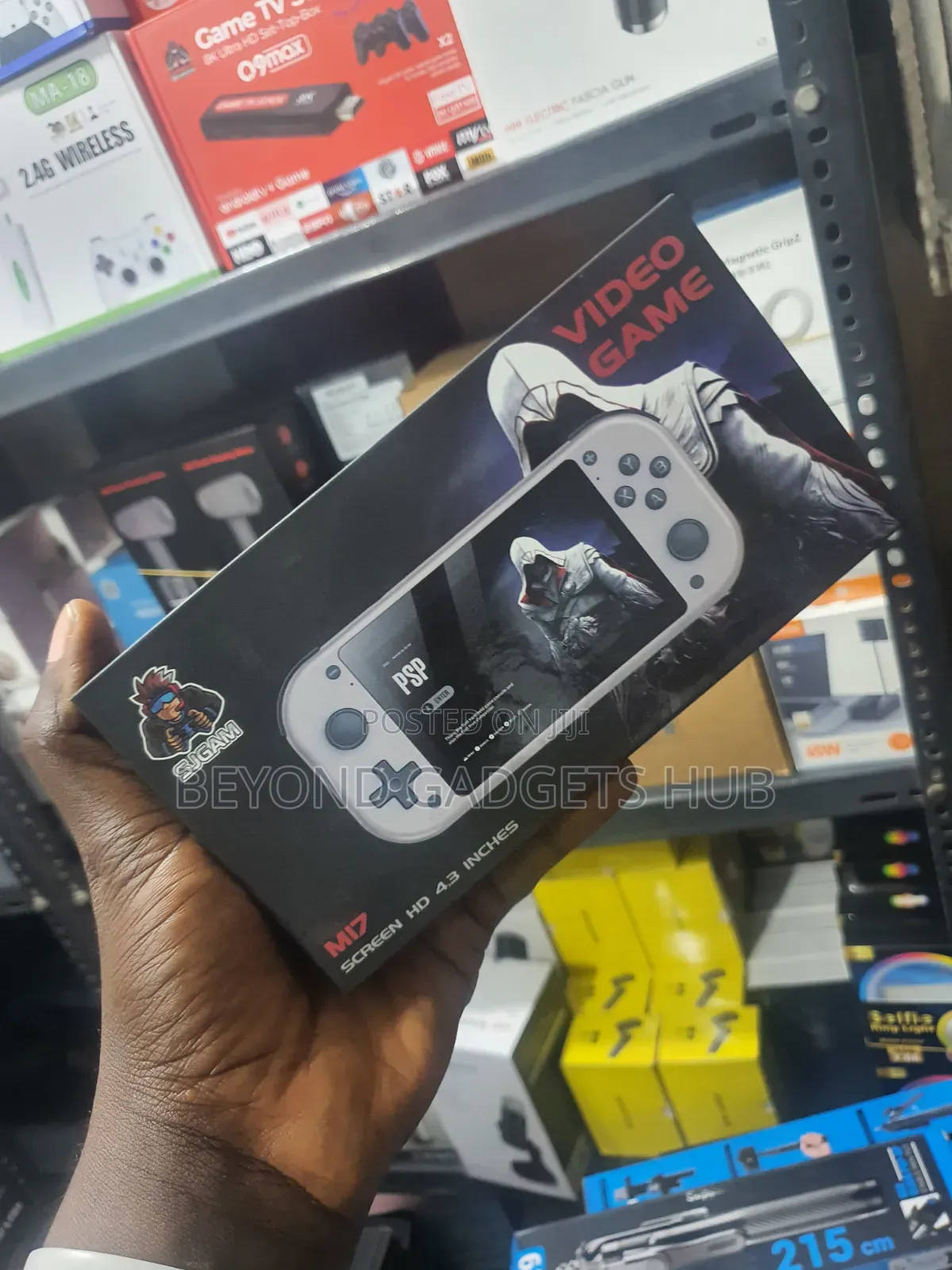 Portable Video Game Console – 4.3" Hd Screen