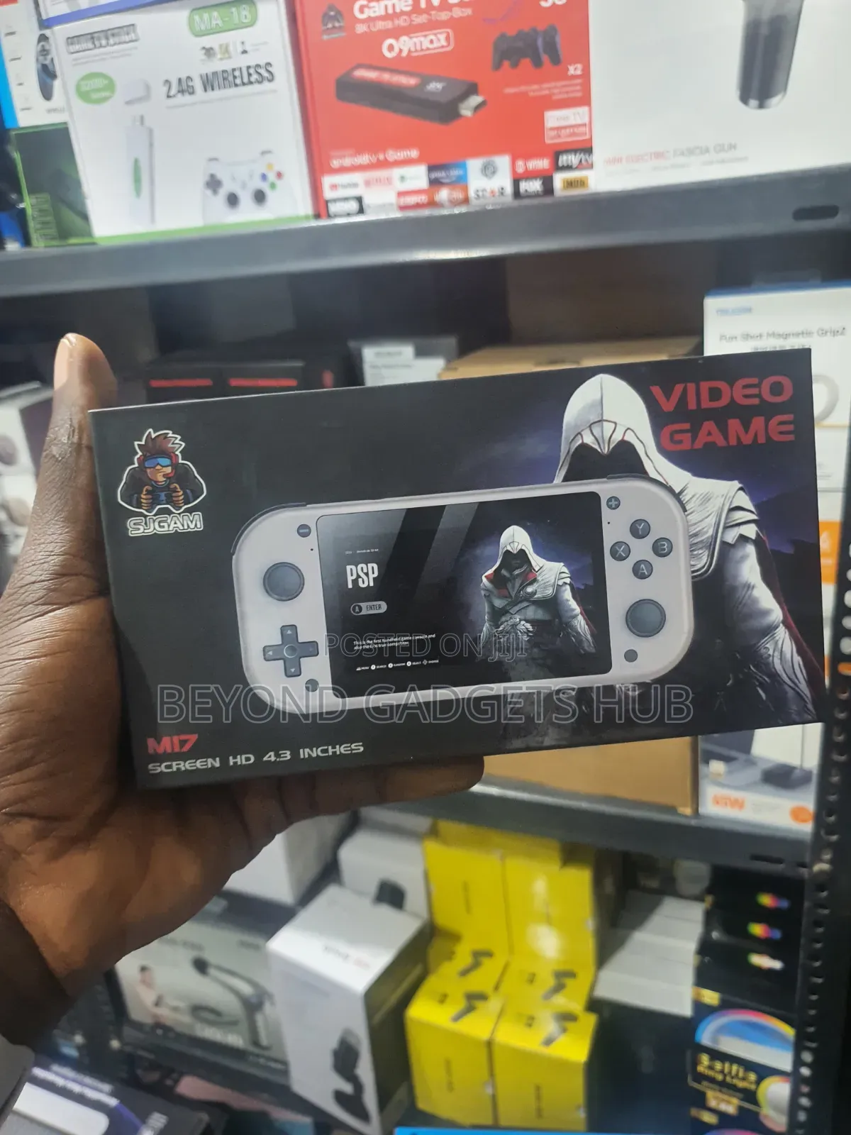 Portable Video Game Console – 4.3" Hd Screen