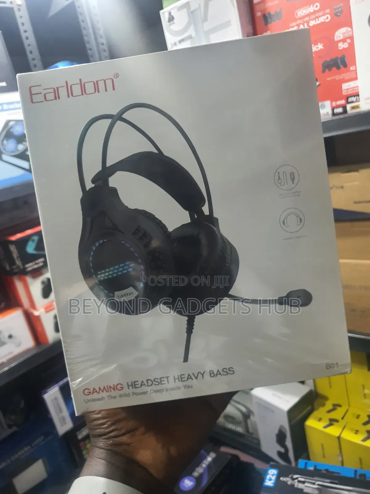 Earldom B01 Gaming Headset – Heavy Bass