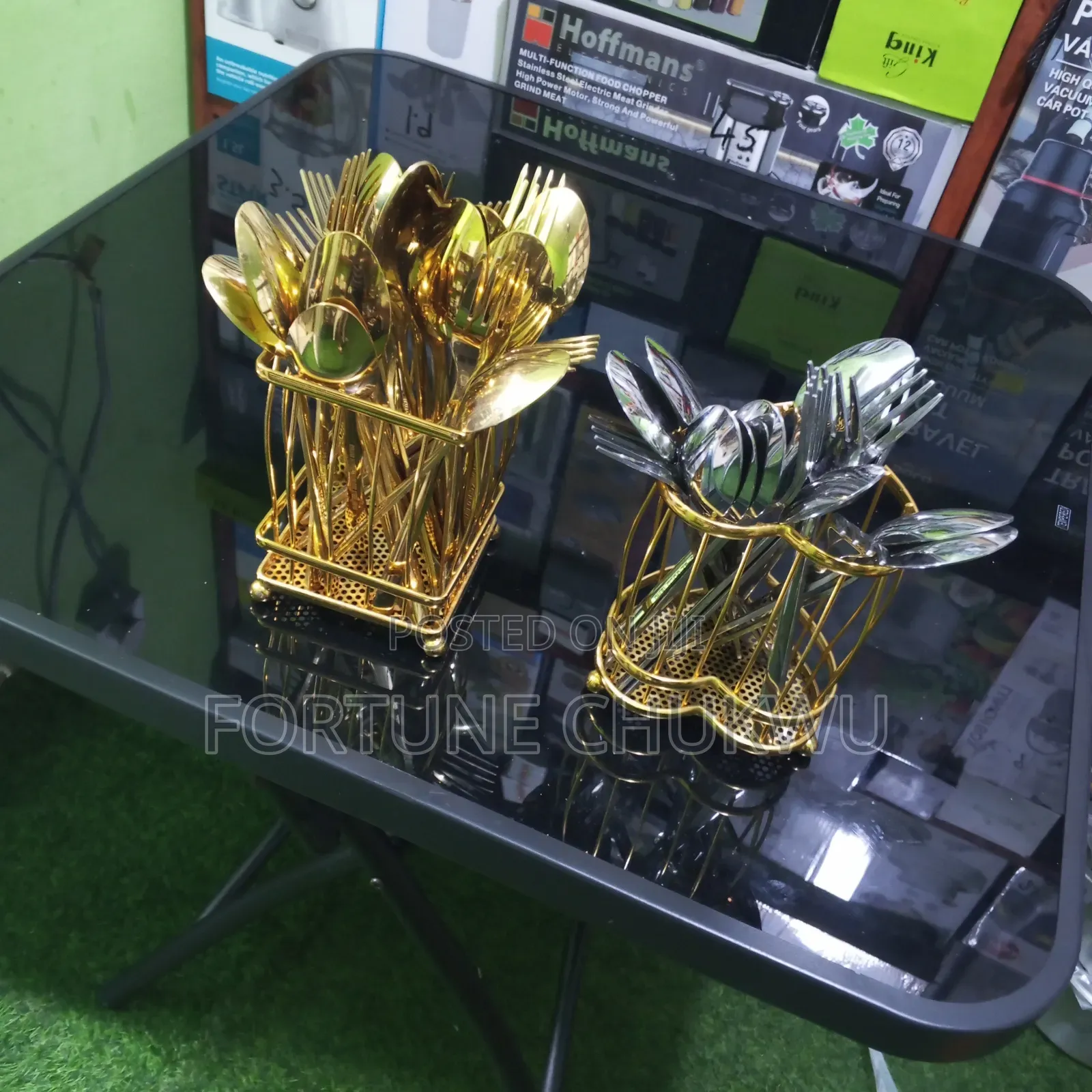 Classic Gold Spoons Rag ,For Dinning.