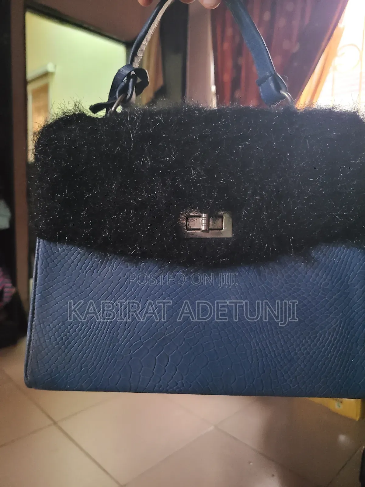 Blue Hand Bag