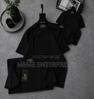 Designer Plain Black Tshirt