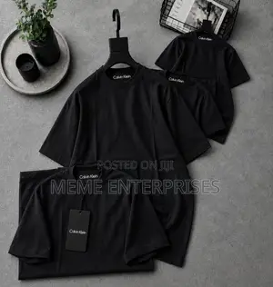 Designer Plain Black Tshirt