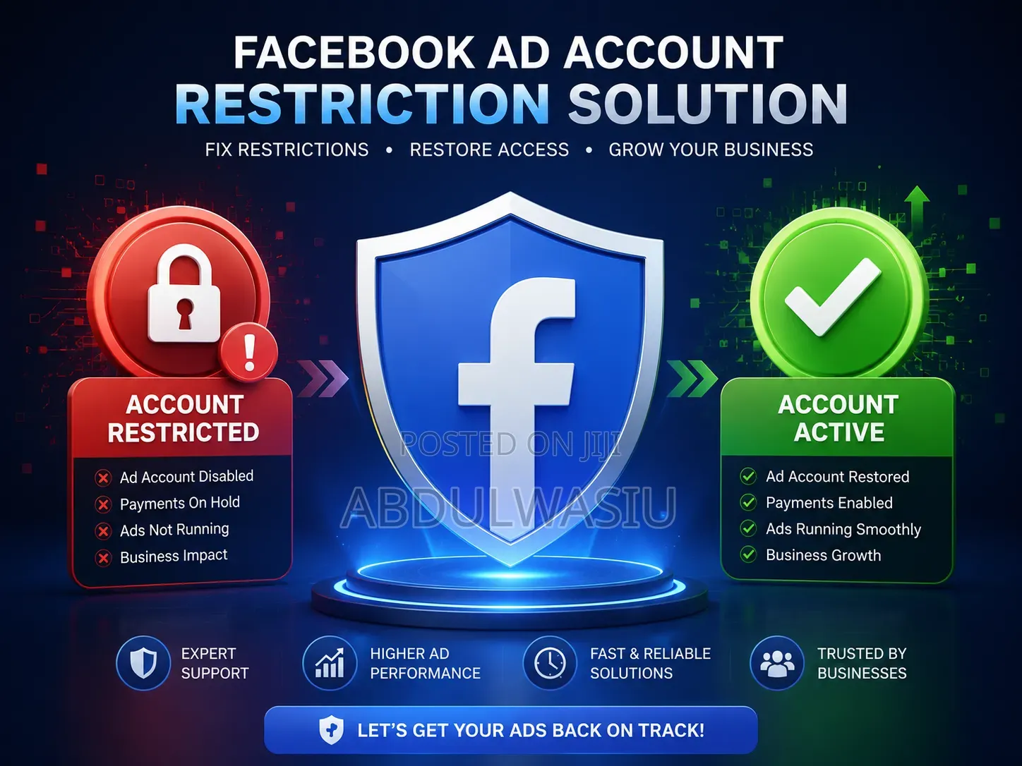 Fix and Recover Restricted or Blocked Facebook Ads Account