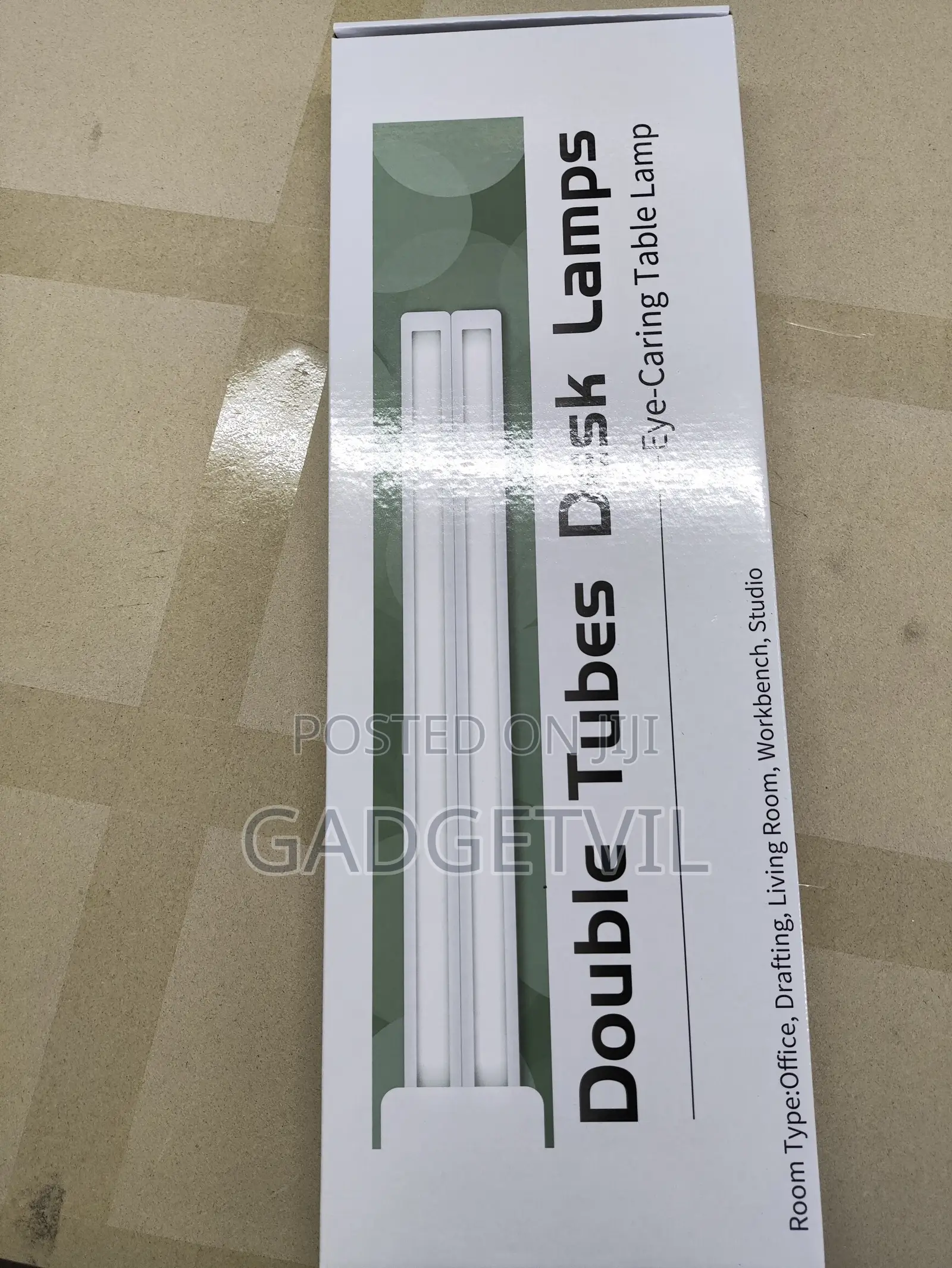 Double Head Touch Gooseneck Office Learning Computer Screen Lamp