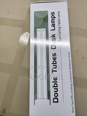 Double Head Touch Gooseneck Office Learning Computer Screen Lamp