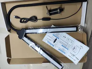 Double Head Touch Gooseneck Office Learning Computer Screen Lamp