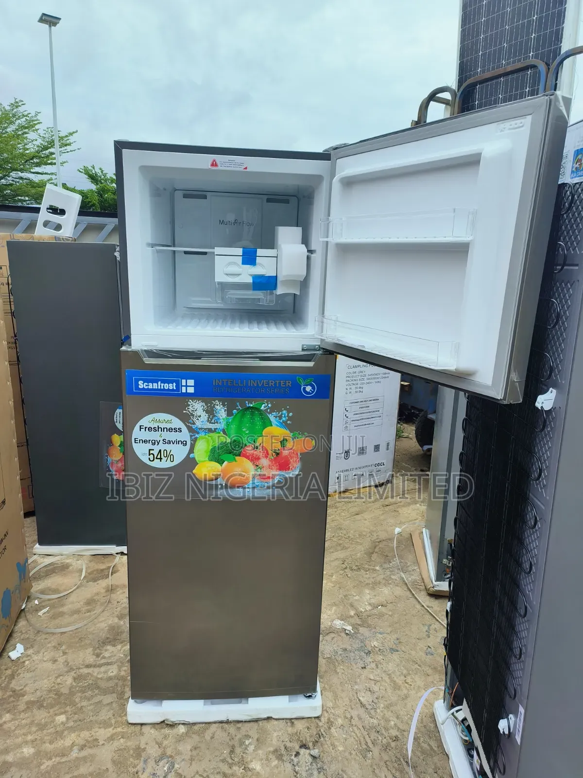 Scanfrost 348l Inverter Fridge (2d)