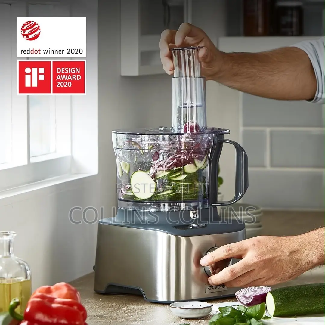 Kenwood Multipro Compact+ Fdm312 Ss, 5-in-1 Compact Food Processor