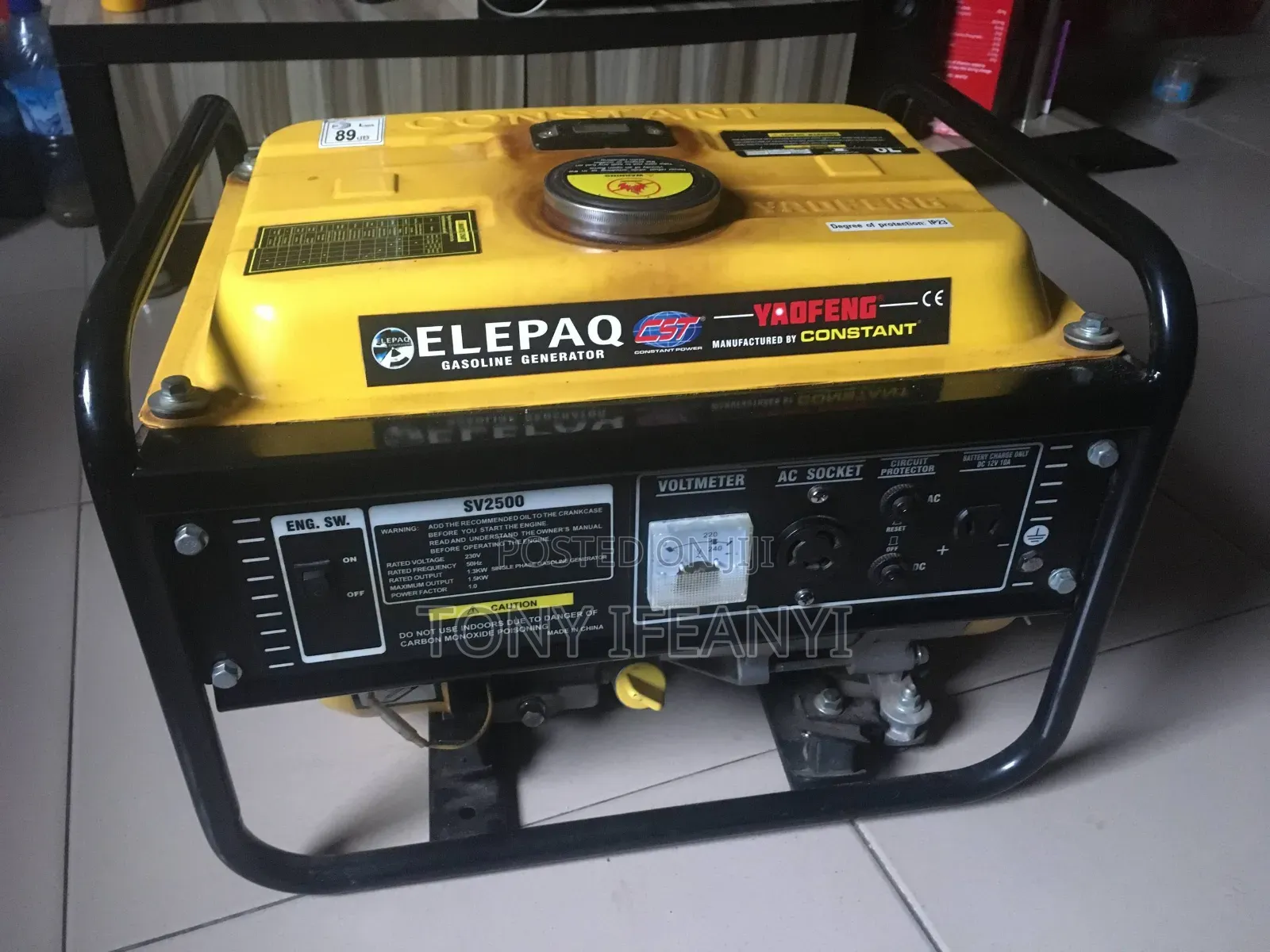 1.9 Elepaq Generator