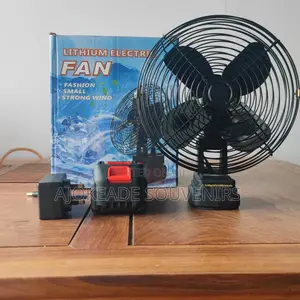 Rechargeable Lithium Battery Fan