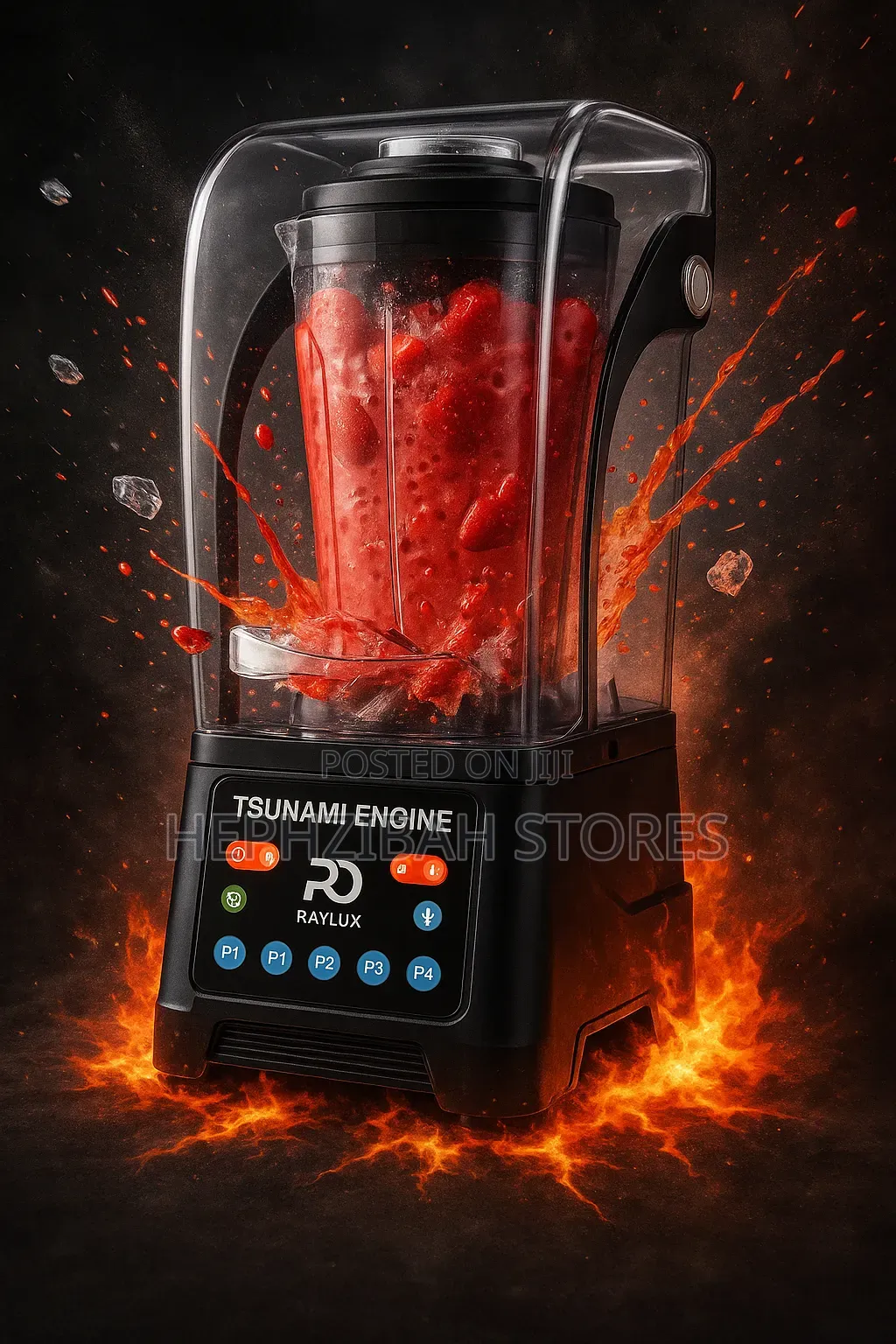 Raylux Tsunami 4.5l Heavy Duty Soundproof Automatic Program Blender