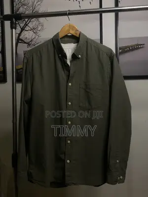 Uk Thrifted Premium Oxford Cotton Shirt