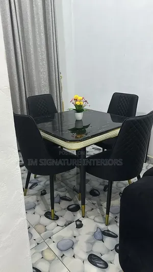 Marble Top Dinning Set 4 Seaters