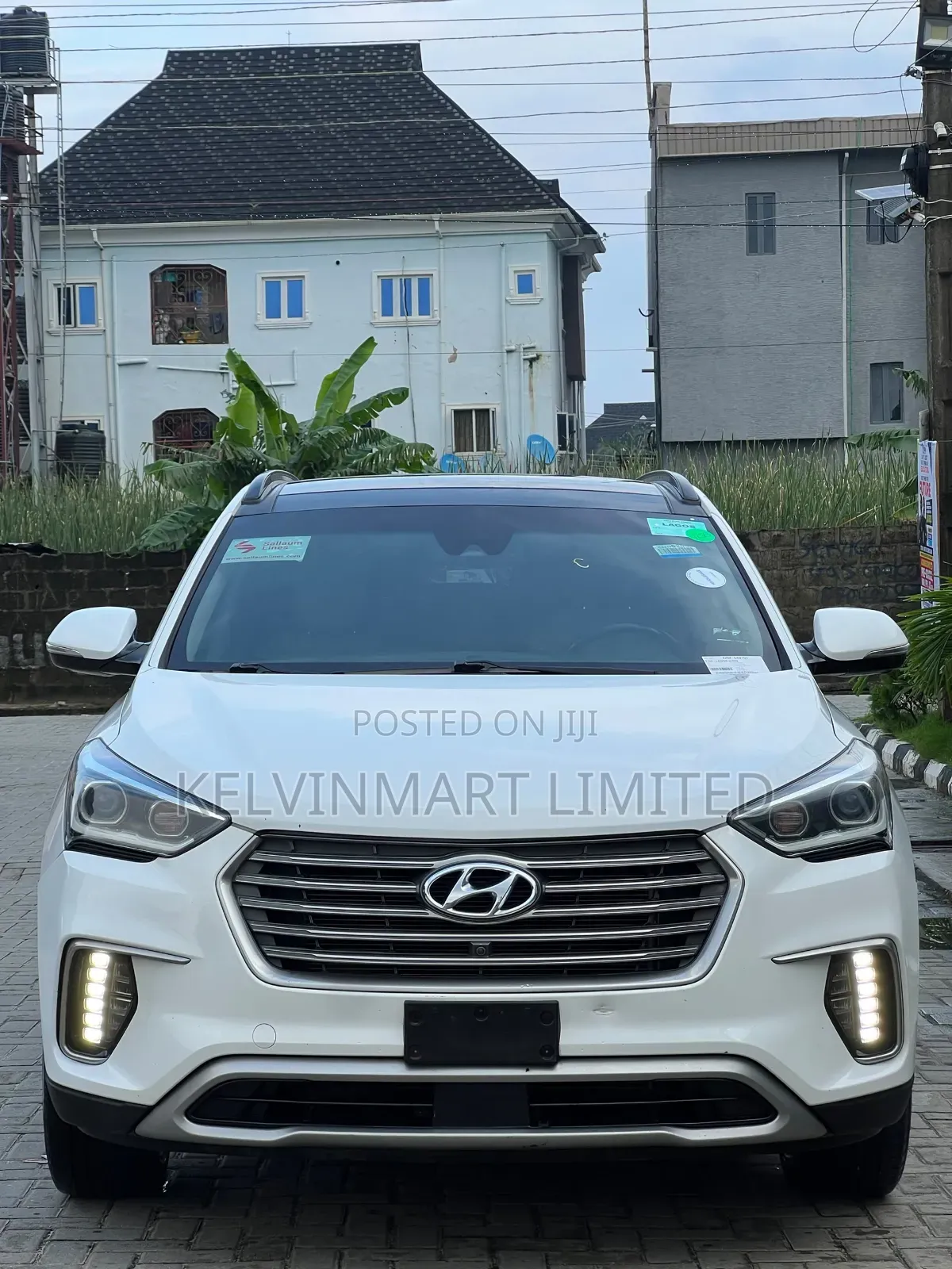 Hyundai Santa Fe 2017 White