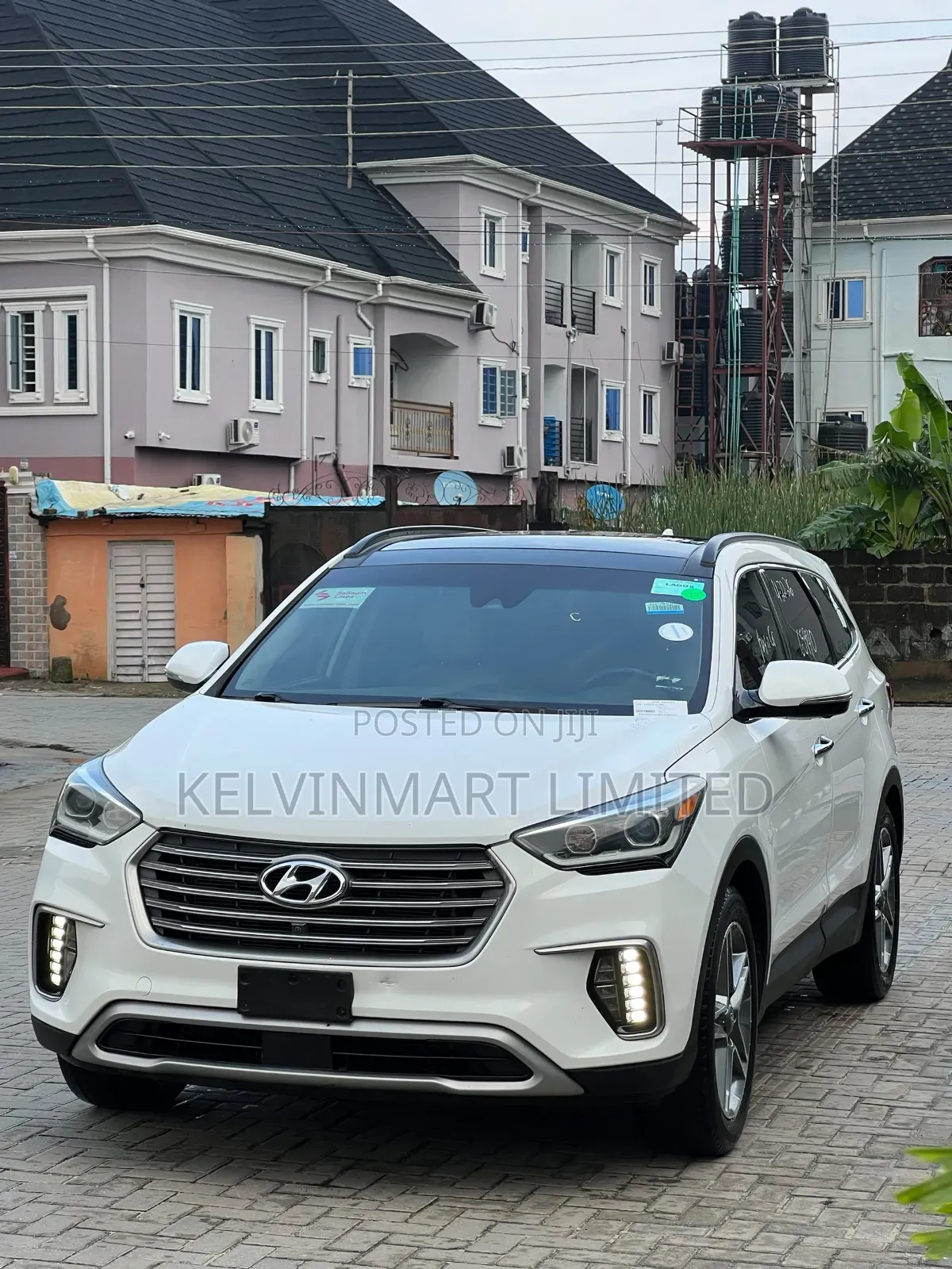 Hyundai Santa Fe 2017 White