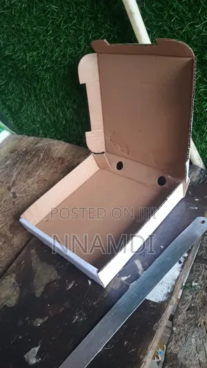 White Pizza Box