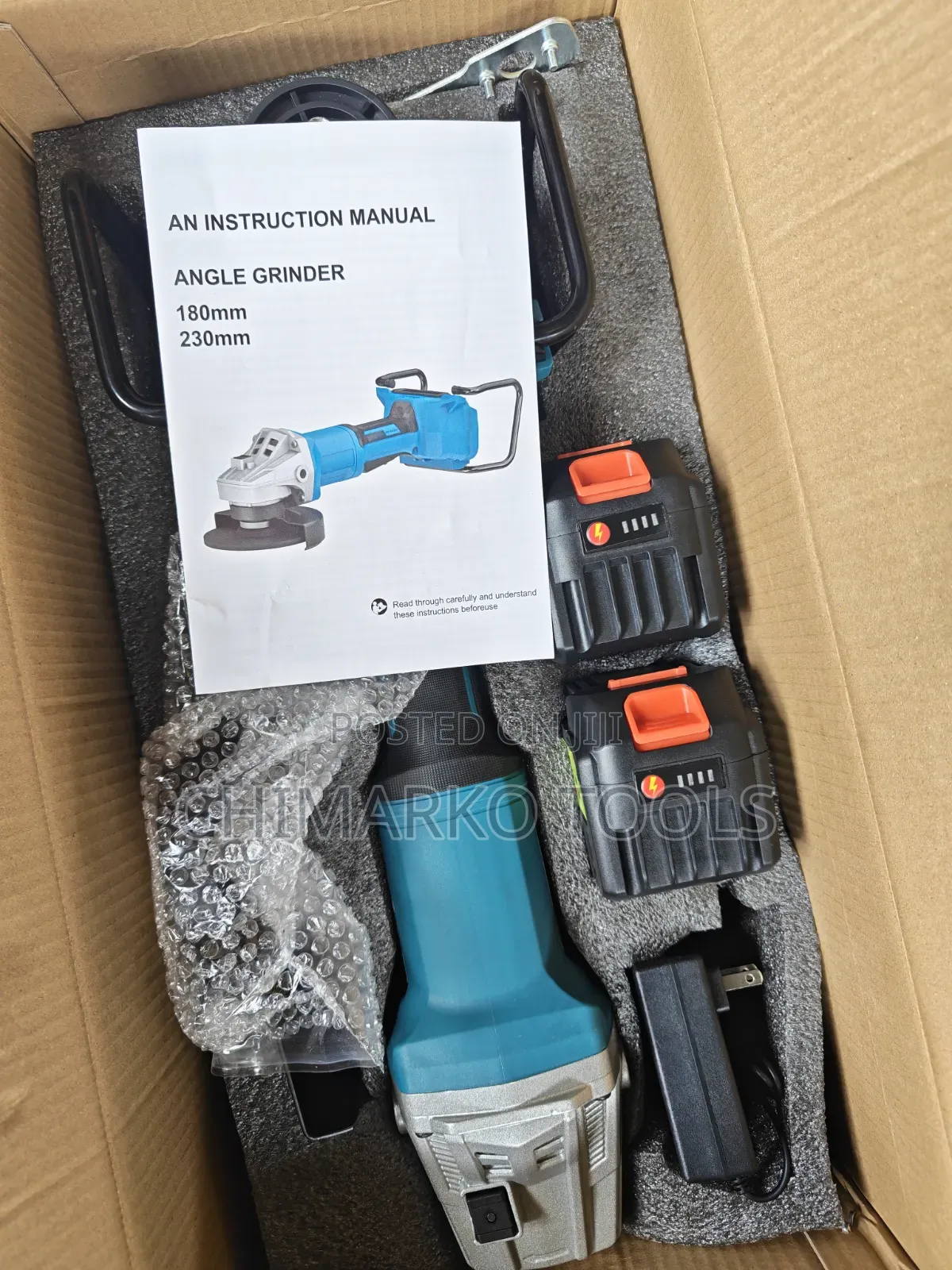 Cordless Angle Grinder