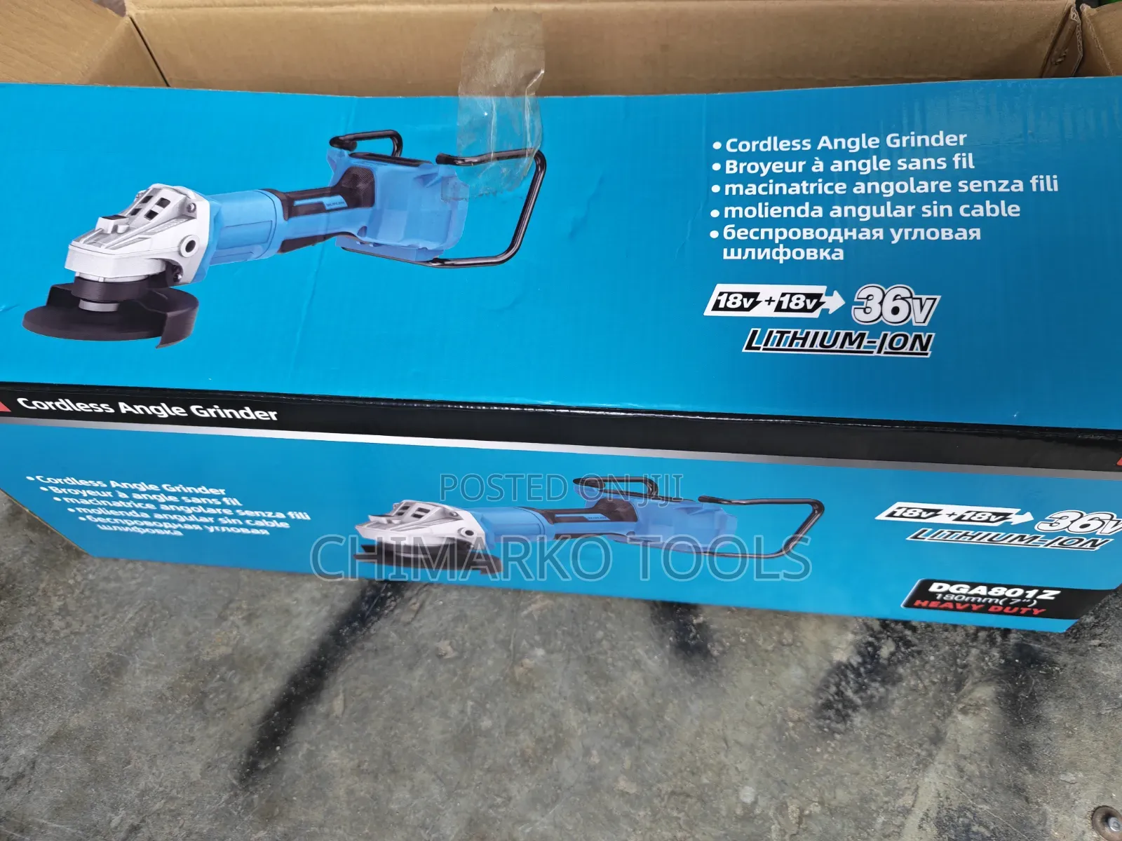 Cordless Angle Grinder