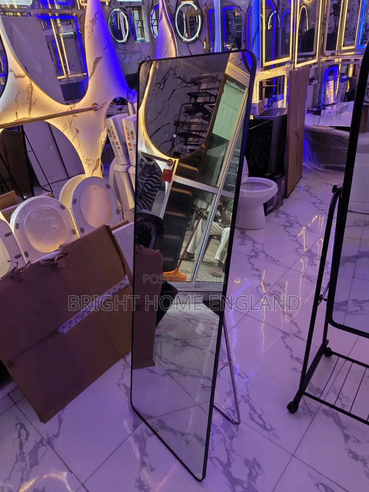Standing Mirror With Free Full Heights