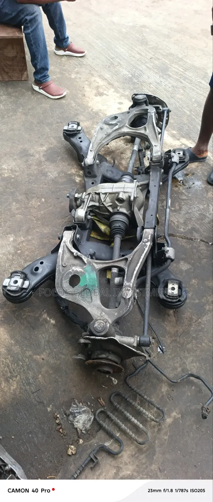 Complete Back Beam for Gle 2018 Model