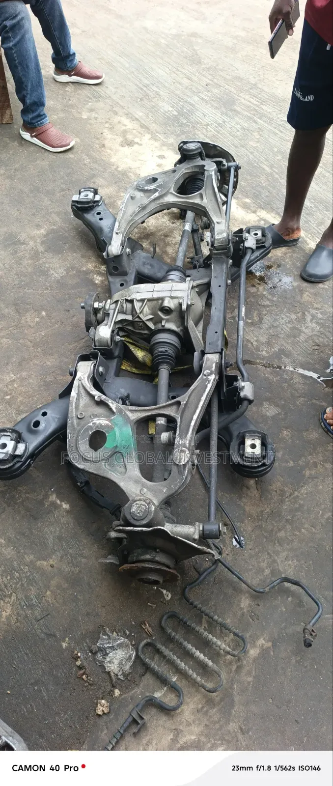 Complete Back Beam for Gle 2018 Model