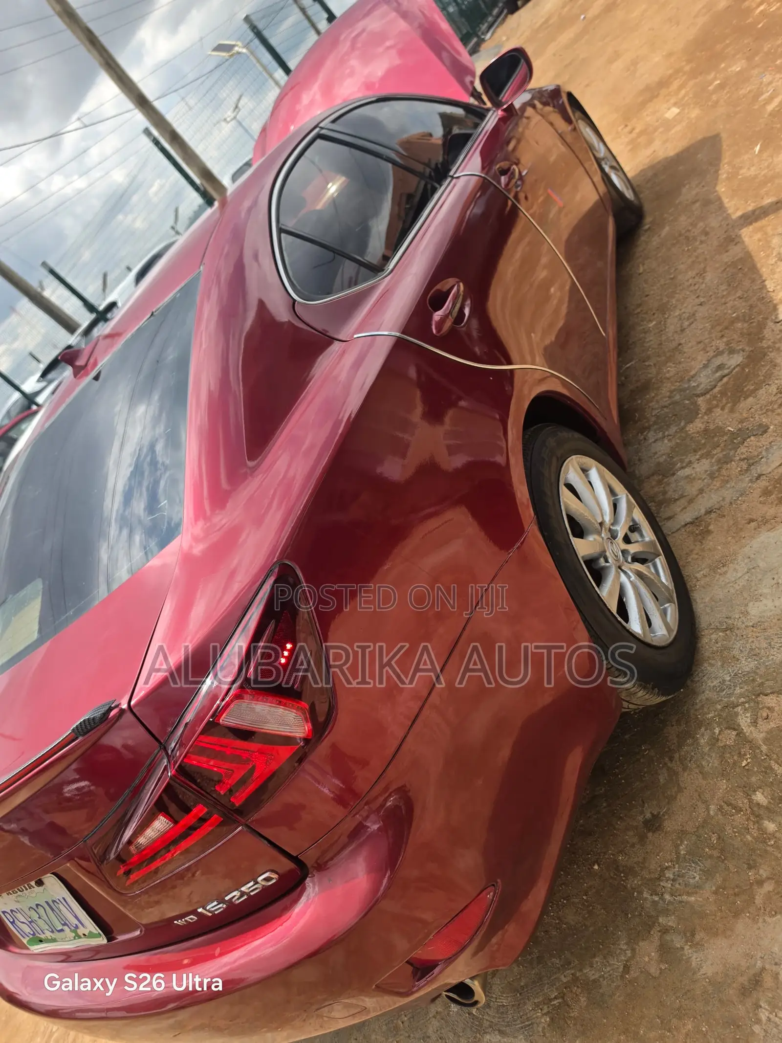 Lexus IS 2008 Red