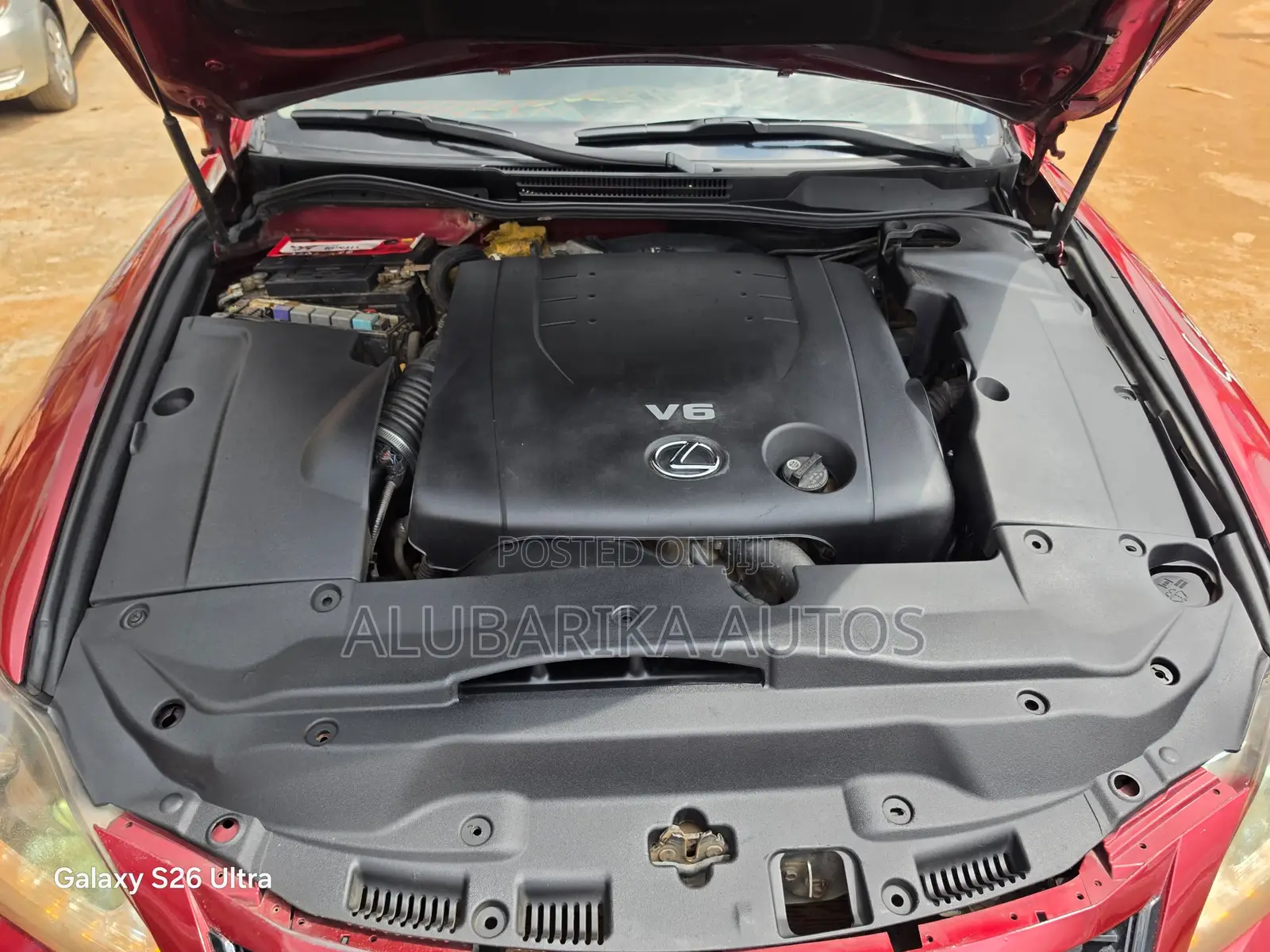 Lexus IS 2008 Red