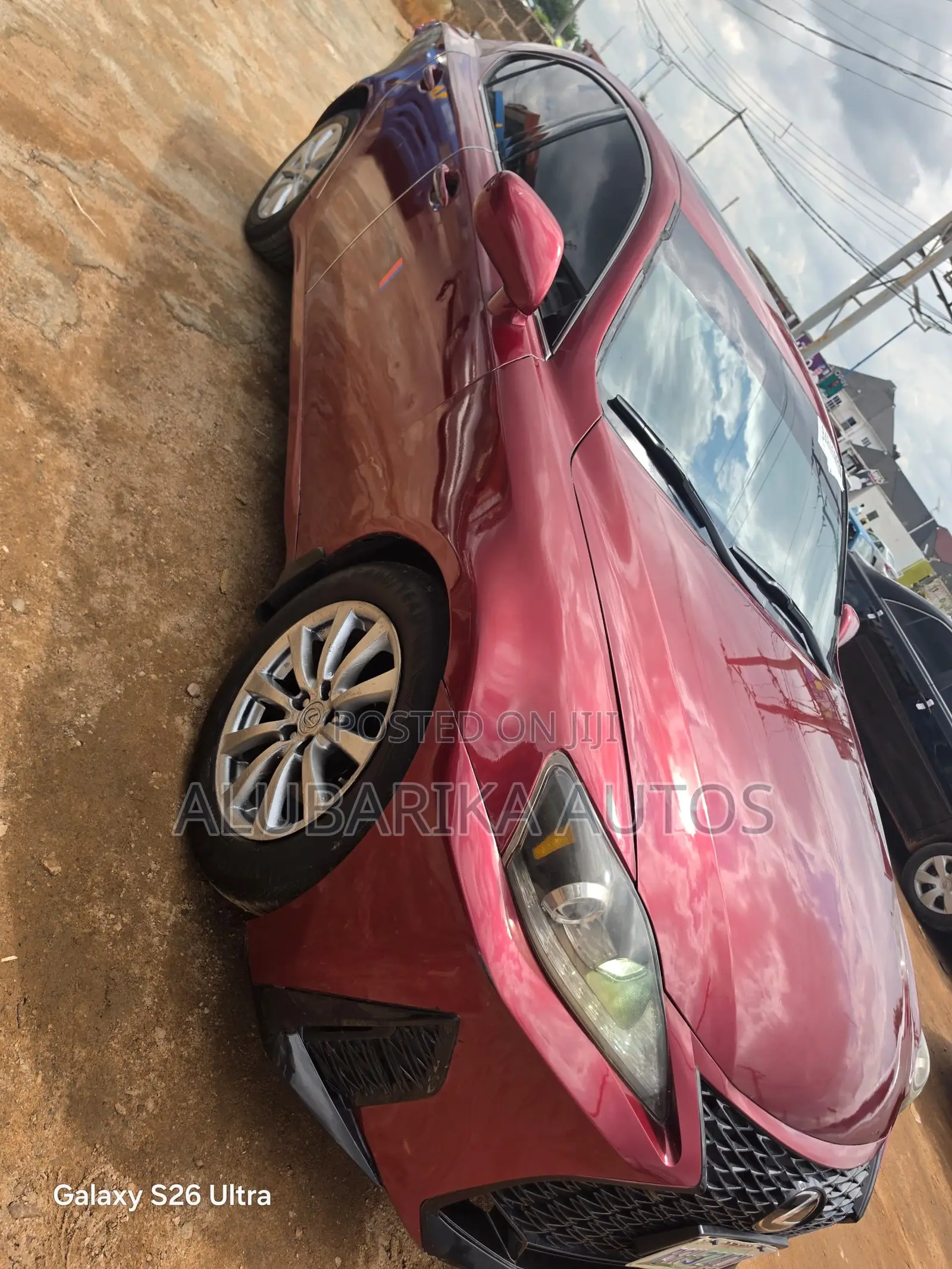Lexus IS 2008 Red