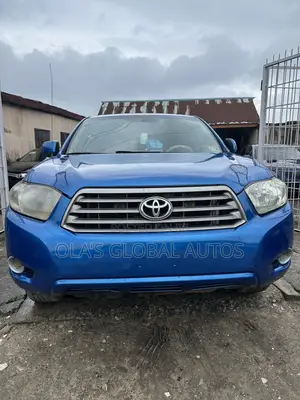 Toyota Highlander Sport 2008 Blue