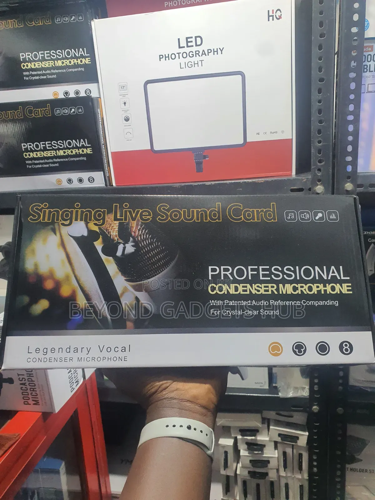 Professional Condenser Microphone – Studio Recording Mic