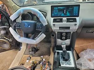 Prado 2014 Navigation, Steering Wheel Console Upgradd 2020