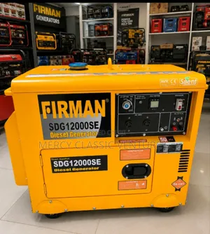 Firman Sdg12000se Silent 10kva Diesel Generator Key Start Supr Durable