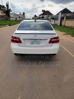 Mercedes-Benz E350 2013 White