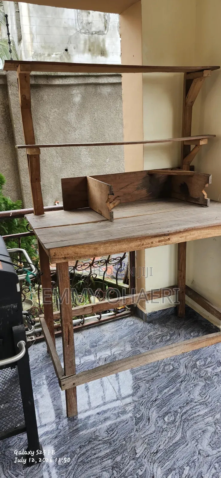 Wooden Table Canter