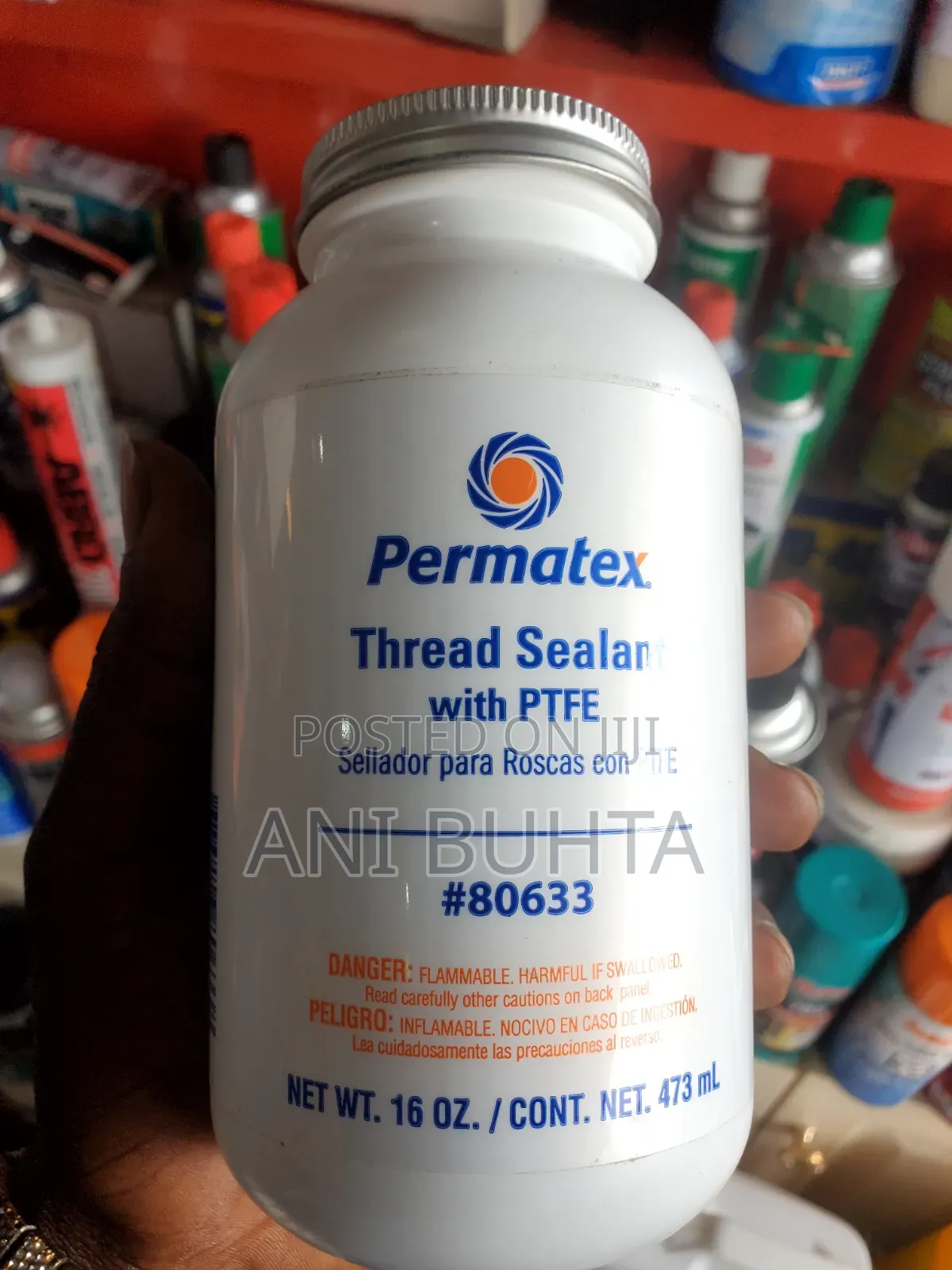 Permatex Tread Sealer With Ptfe