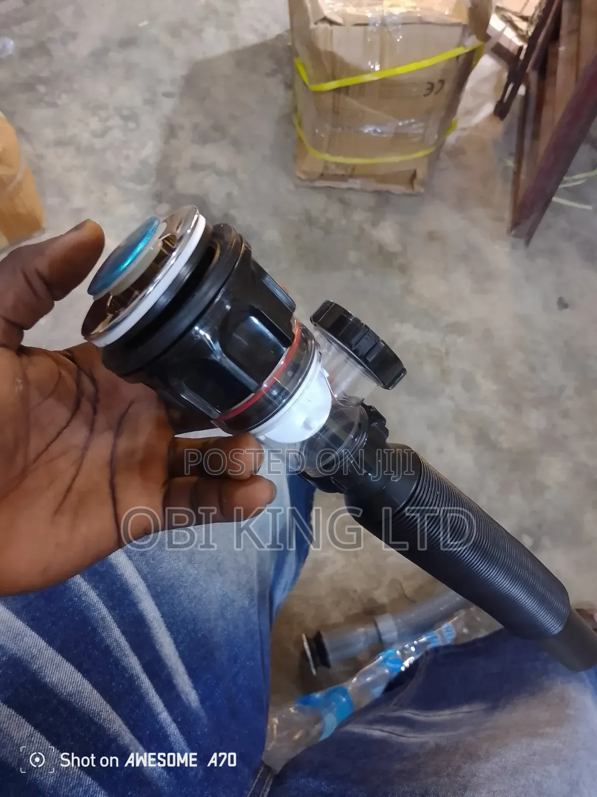 Basin Bottle Trap With Flexible