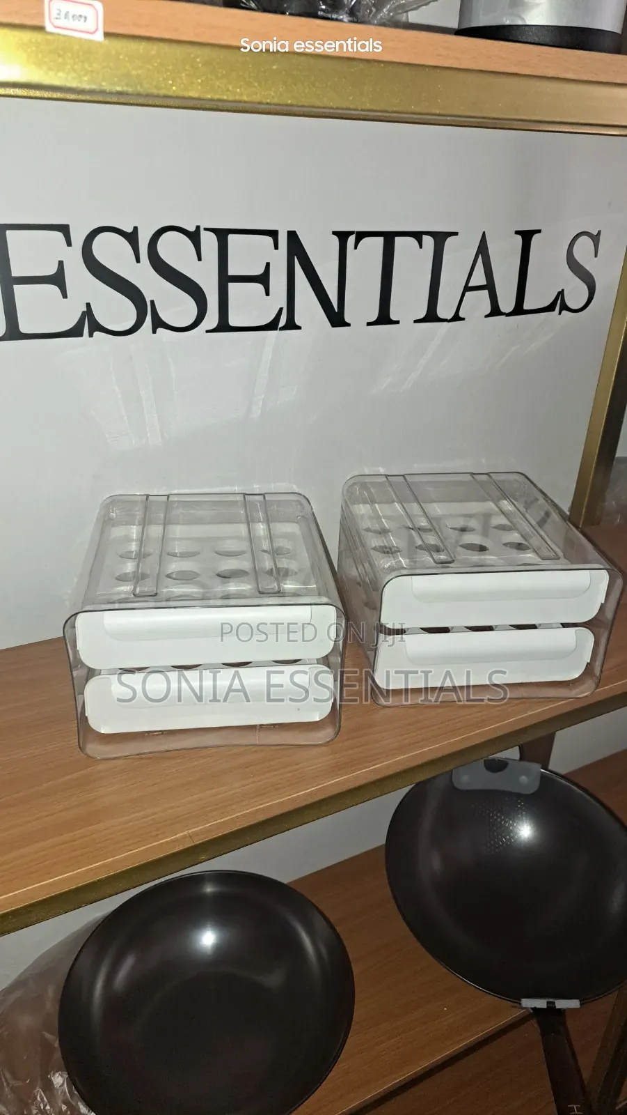32 Egg Rack Double Drawer