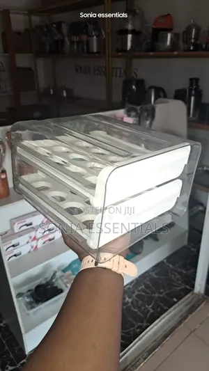32 Egg Rack Double Drawer