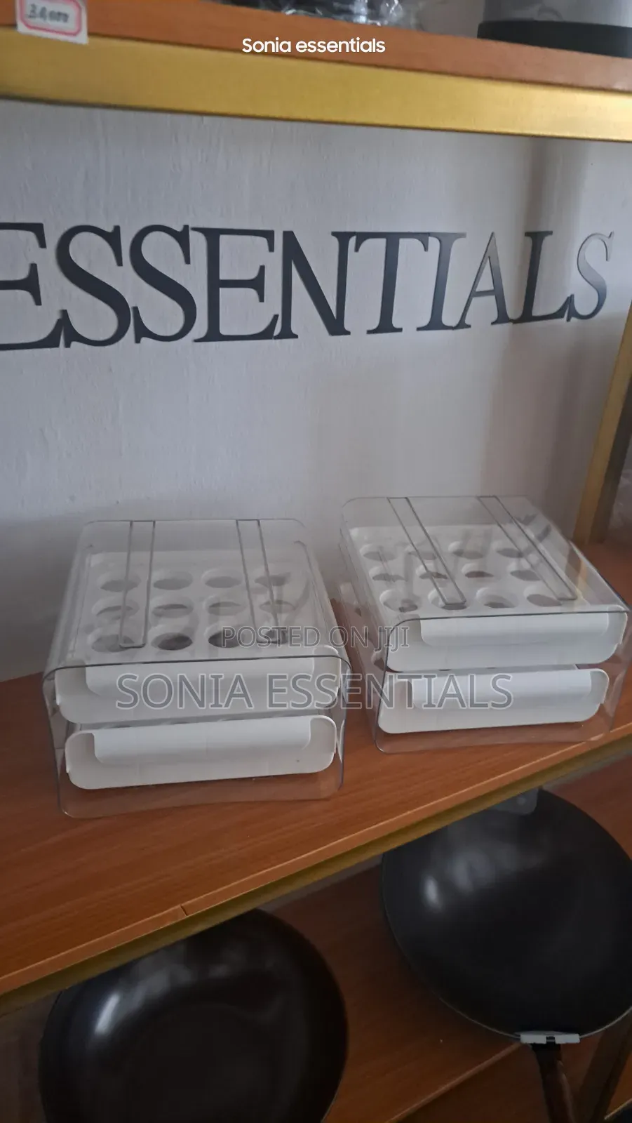32 Egg Rack Double Drawer