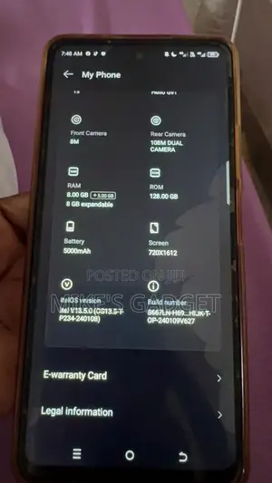 Itel S24 128 GB White