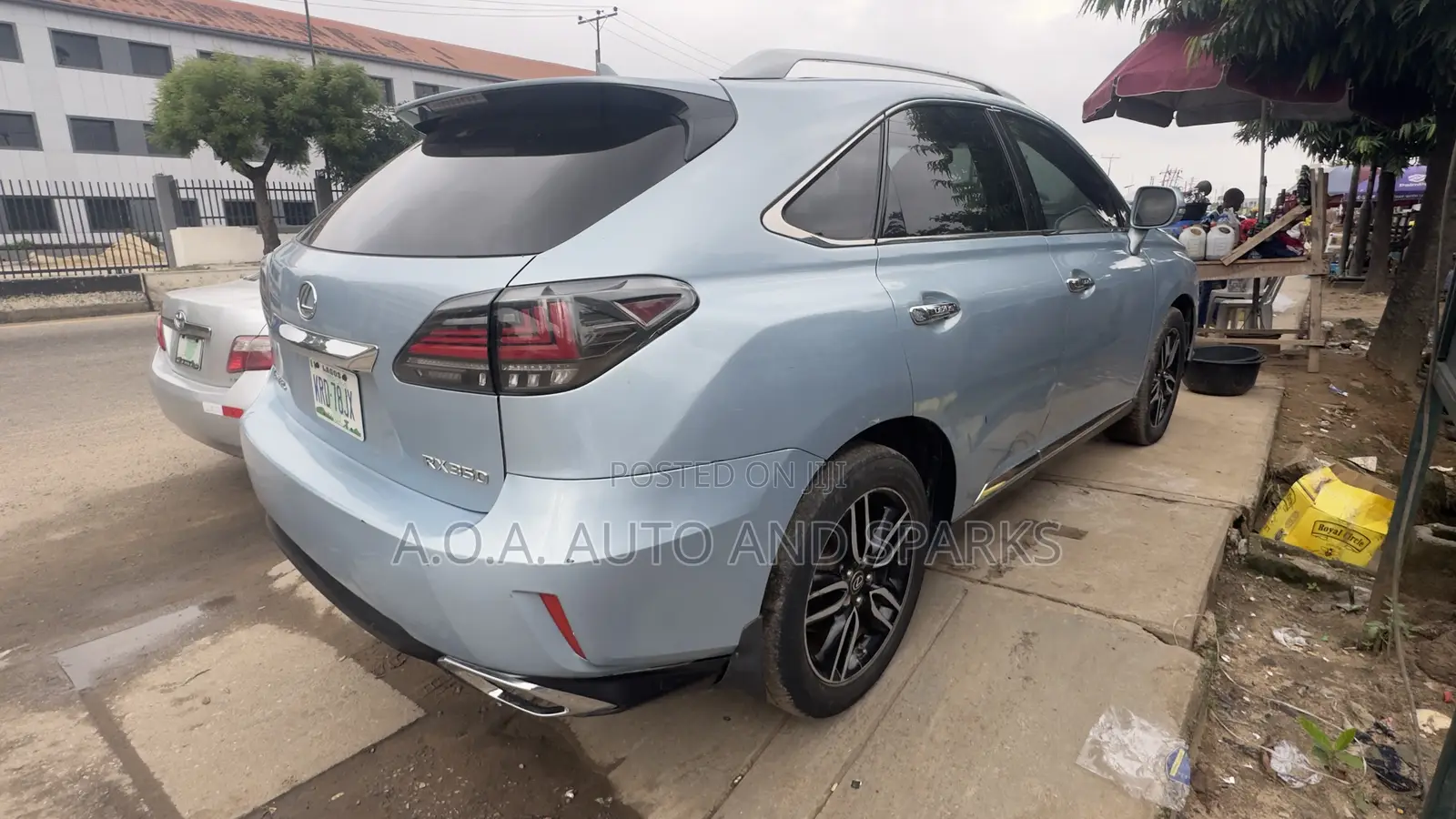 Lexus RX 2011 Blue