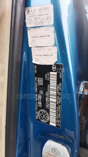 Toyota Yaris 2008 Blue