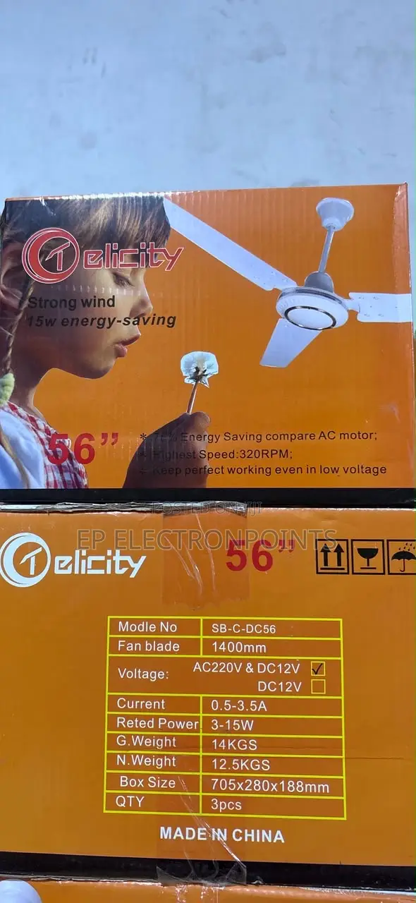 Telicity Ac Dc 56 Ceiling Fan