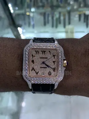 Cartier Santos Full Body Stone Automatic