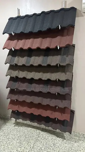 Stone Coated Roofing Step Tiles in Different Colors and Designs