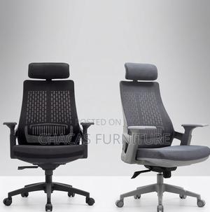 Premium Ergonomic Mesh Office Chair With Adjustable Headrest-Brand New