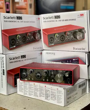  Focusrite Scarlett 2i2 3rd Gen - In Stock!